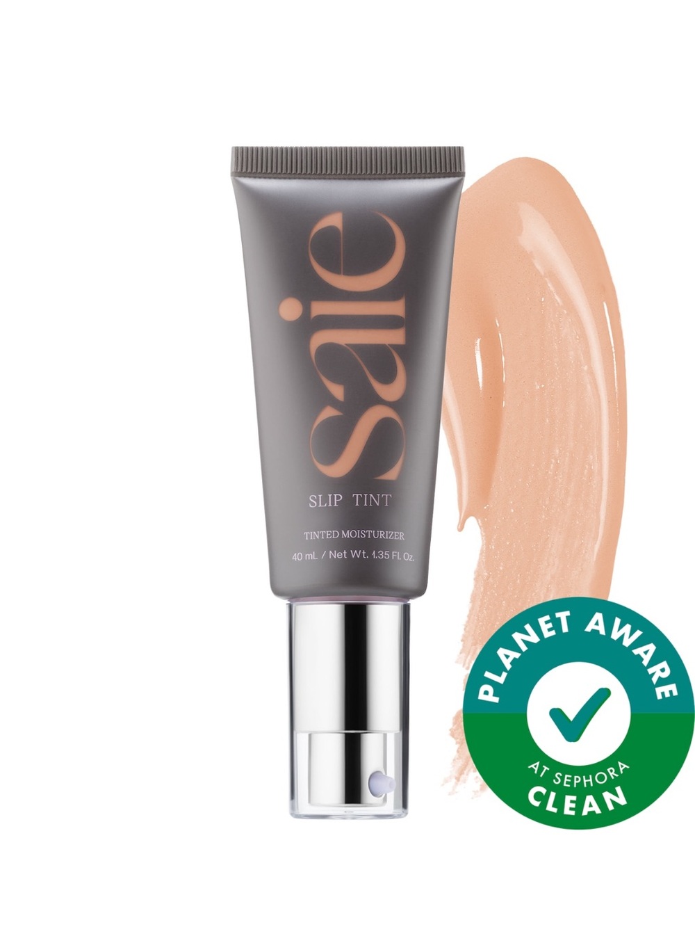 Saie Slip Tint Lightweight Tinted Moisturizer in shade Three + Half
